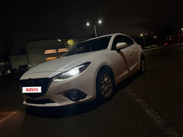 2014 Mazda Axela III, белый, 1150000 рублей - вид 1