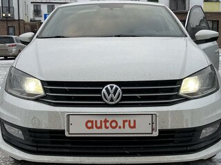 2020 Volkswagen Polo V Рестайлинг, белый, 1420000 рублей, вид 3