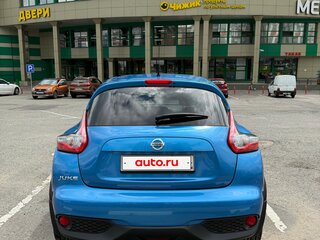 2018 Nissan Juke I Рестайлинг, голубой, 1700000 рублей, вид 3