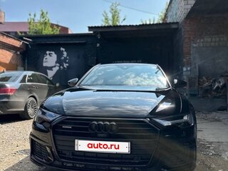 2019 Audi A6 45 TFSI V (C8), чёрный, 4750000 рублей, вид 3