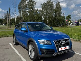 2012 Audi Q5 I (8R), синий, 1555000 рублей, вид 2