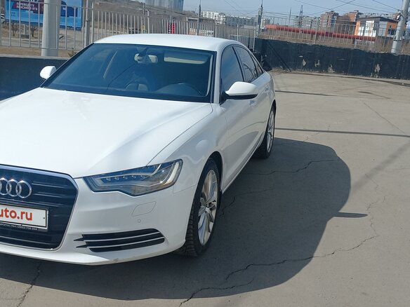 2012 Audi A6 IV (C7), белый, 2150000 рублей - вид 8