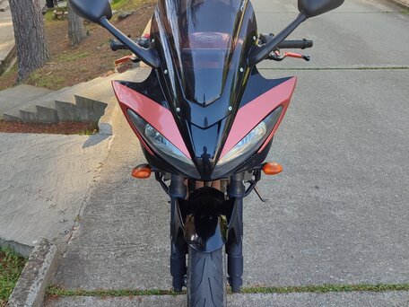 2009 Yamaha FZ6, красный, 380000 рублей, вид 1