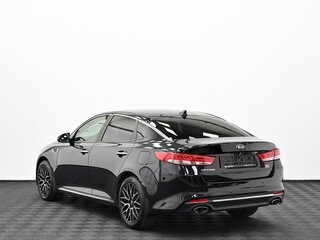 2018 Kia Optima IV Рестайлинг, чёрный, 1625000 рублей, вид 4