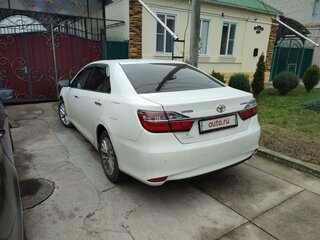2015 Toyota Camry VII (XV50) Рестайлинг, белый, 2250000 рублей, вид 5
