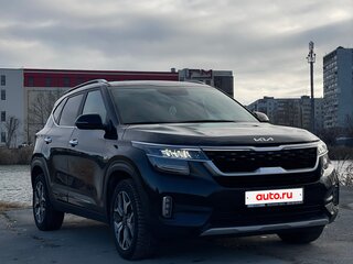 2022 Kia Seltos I, чёрный, 2390000 рублей, вид 2