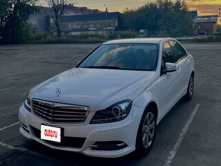 2012 Mercedes-Benz C-Класс 180 BlueEFFICIENCY III (W204) Рестайлинг, белый, 1350000 рублей, вид 1