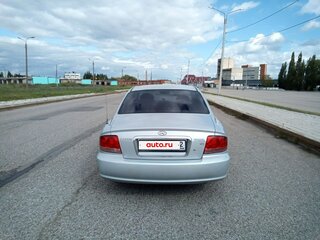 2006 Hyundai Sonata ТагАЗ IV (EF) Рестайлинг, серебристый, 480000 рублей, вид 4