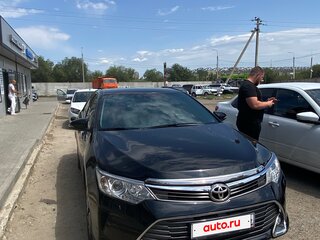 2016 Toyota Camry VII (XV50) Рестайлинг, чёрный, 2250000 рублей, вид 4