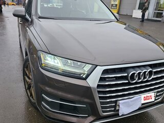 2018 Audi Q7 II (4M), коричневый, 3700000 рублей, вид 4