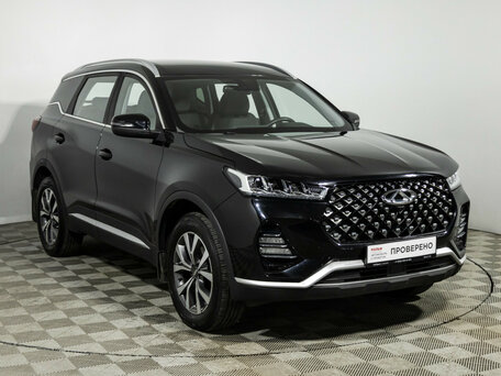 2022 Chery Tiggo 7 Pro I, чёрный, 1389777 рублей, вид 3