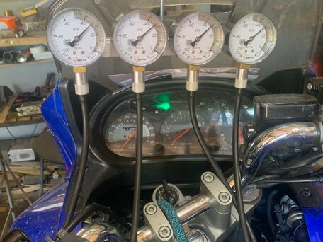 1998 Yamaha XJ900, синий, 335000 рублей, вид 1