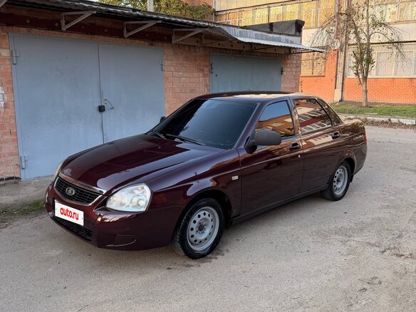2010 Lada (ВАЗ) Priora I, пурпурный, 375000 рублей - вид 9