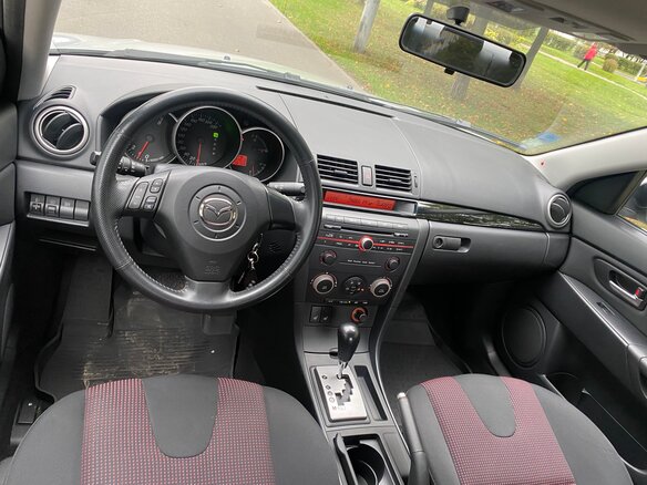 2006 Mazda 3 I (BK) Рестайлинг, серый - вид 6