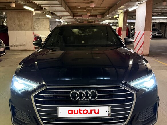 2020 Audi A6 45 TFSI V (C8), чёрный, 4000000 рублей - вид 10