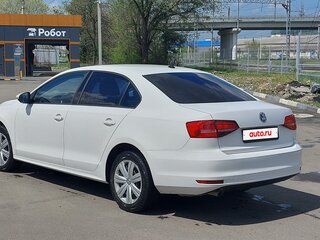 2015 Volkswagen Jetta VI Рестайлинг, белый, 1300000 рублей, вид 4
