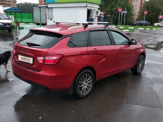2019 Lada (ВАЗ) Vesta SW I, красный, 980000 рублей, вид 3