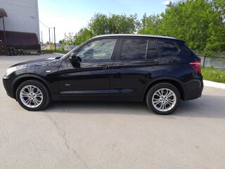 2013 BMW X3 20d xDrive II (F25), чёрный, 1890000 рублей, вид 4