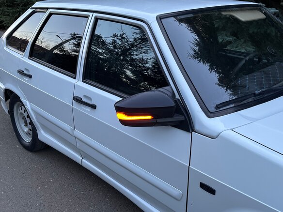 2013 Lada (ВАЗ) 2114, белый, 188000 рублей - вид 6