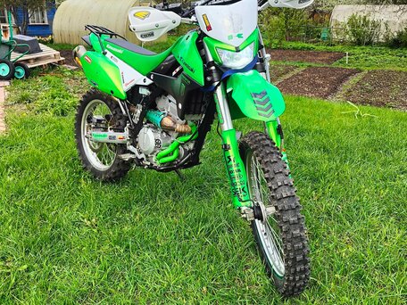 2011 Kawasaki KLX 250, белый, 350000 рублей, вид 3
