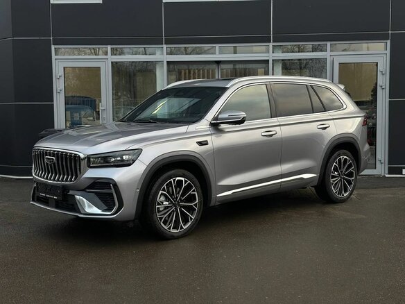 2026 Geely Monjaro (Xingyue L) I Рестайлинг 2 (China Market), серебристый, 4600000 рублей