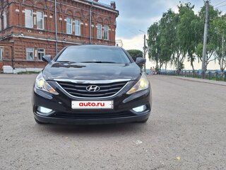 2011 Hyundai Sonata VI (YF), чёрный, 899000 рублей, вид 4