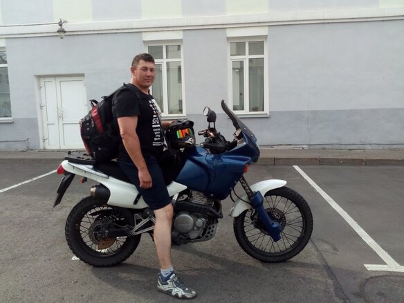 1993 Honda NX, синий, 300000 рублей - вид 32