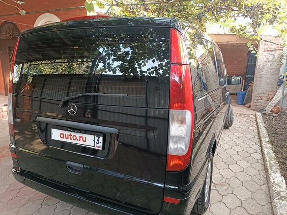 2013 Mercedes-Benz Vito 113 CDI L2 II (W639) Рестайлинг, чёрный, 2100000 рублей - вид 6