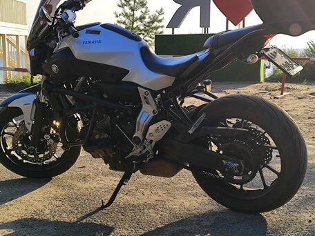 2016 Yamaha MT-07 (FZ-07), белый, 695000 рублей, вид 1