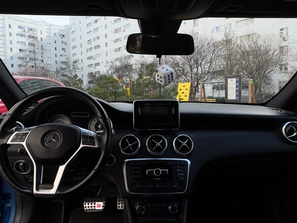 2013 Mercedes-Benz A-Класс 180 III (W176), голубой, 1200000 рублей - вид 7