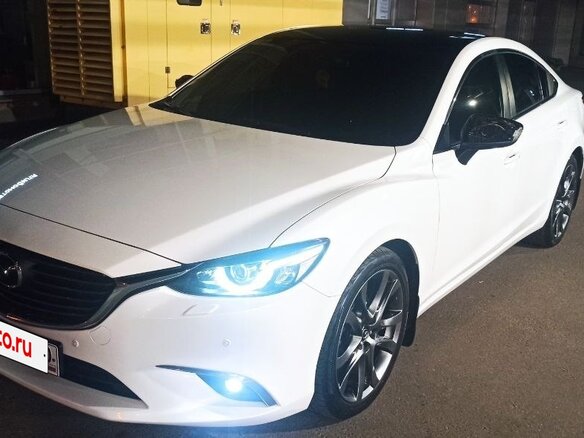 2016 Mazda 6 III (GJ) Рестайлинг, белый, 2250000 рублей - вид 1