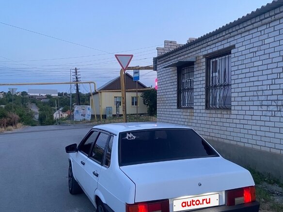 1997 Lada (ВАЗ) 21099, фиолетовый, 185000 рублей - вид 5