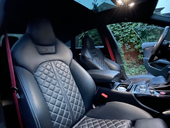 2016 Audi S7 I (4G) Рестайлинг, фиолетовый - вид 15
