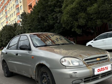 2007 Chevrolet Lanos I, серебристый, 170000 рублей, вид 2