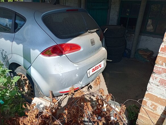 2008 SEAT Leon II, серебристый, 300000 рублей - вид 1