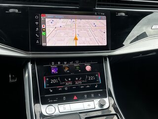 2019 Audi Q8 50 TDI I (4M), чёрный, 6050000 рублей, вид 5
