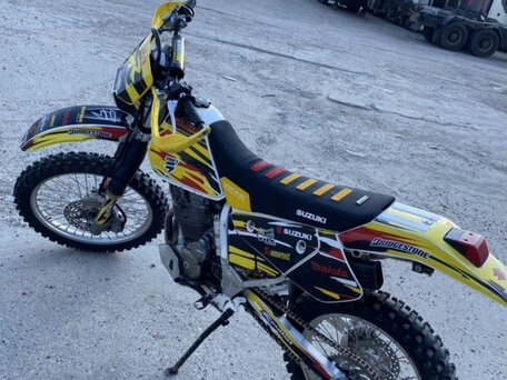 1999 Suzuki DR 250, жёлтый, 300000 рублей, вид 2