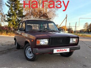 2008 Lada (ВАЗ) 2107, пурпурный, 110000 рублей, вид 1
