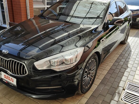 2013 Kia Quoris I, чёрный, 1300000 рублей - вид 2