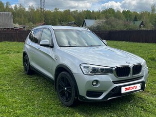 2014 BMW X3 20i xDrive II (F25) Рестайлинг, серебристый, 1890000 рублей, вид 4