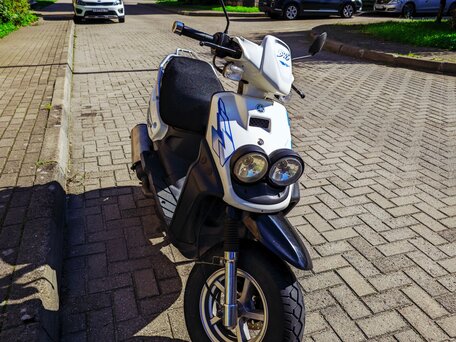 2012 Yamaha BWs, белый, 95000 рублей, вид 5