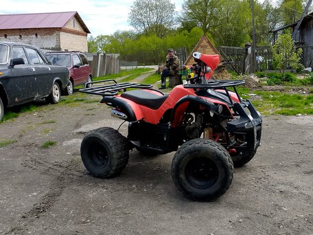 2020 Bamx BX150, красный, 50000 рублей, вид 2