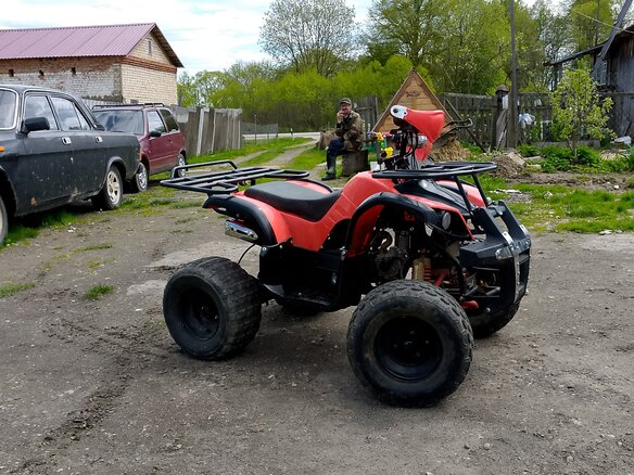 2020 Bamx BX150, красный, 50000 рублей - вид 1
