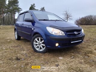 2008 Hyundai Getz I Рестайлинг, синий, 620000 рублей, вид 1