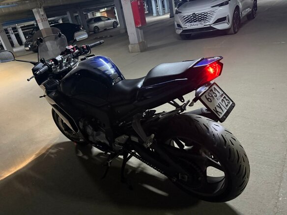 2009 Yamaha FZ1, синий, 750000 рублей - вид 6