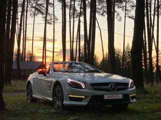 2013 Mercedes-Benz SL-Класс AMG 63 AMG III (R231), белый, 8000000 рублей, вид 3