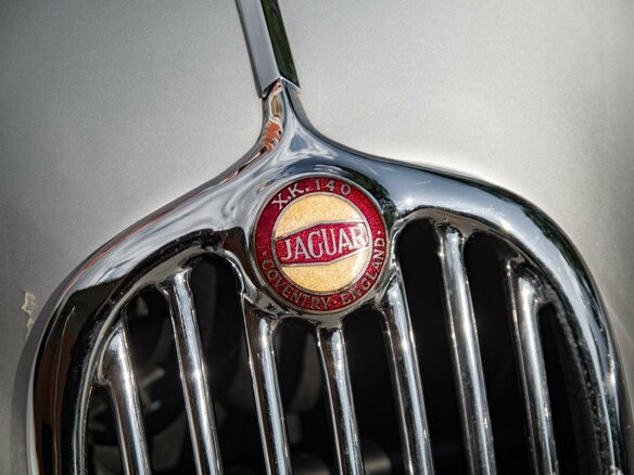 1957 Jaguar XK XK140, серебристый, 9299000 рублей - вид 13
