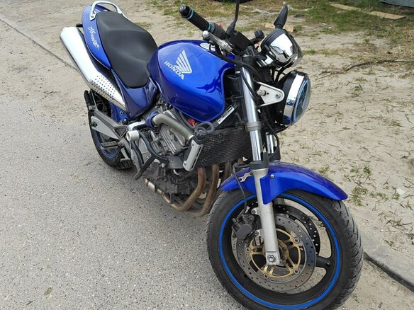 2002 Honda CB 600F Hornet, синий, 430000 рублей