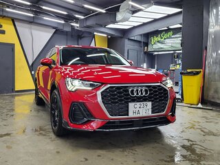 2020 Audi Q3 Sportback 35 TFSI MHEV II (F3), красный, 2650000 рублей, вид 1