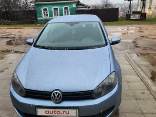 2010 Volkswagen Golf VI, голубой, 650000 рублей, вид 2